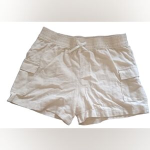 Wonder Nation Girl's Cream Cargo Shorts